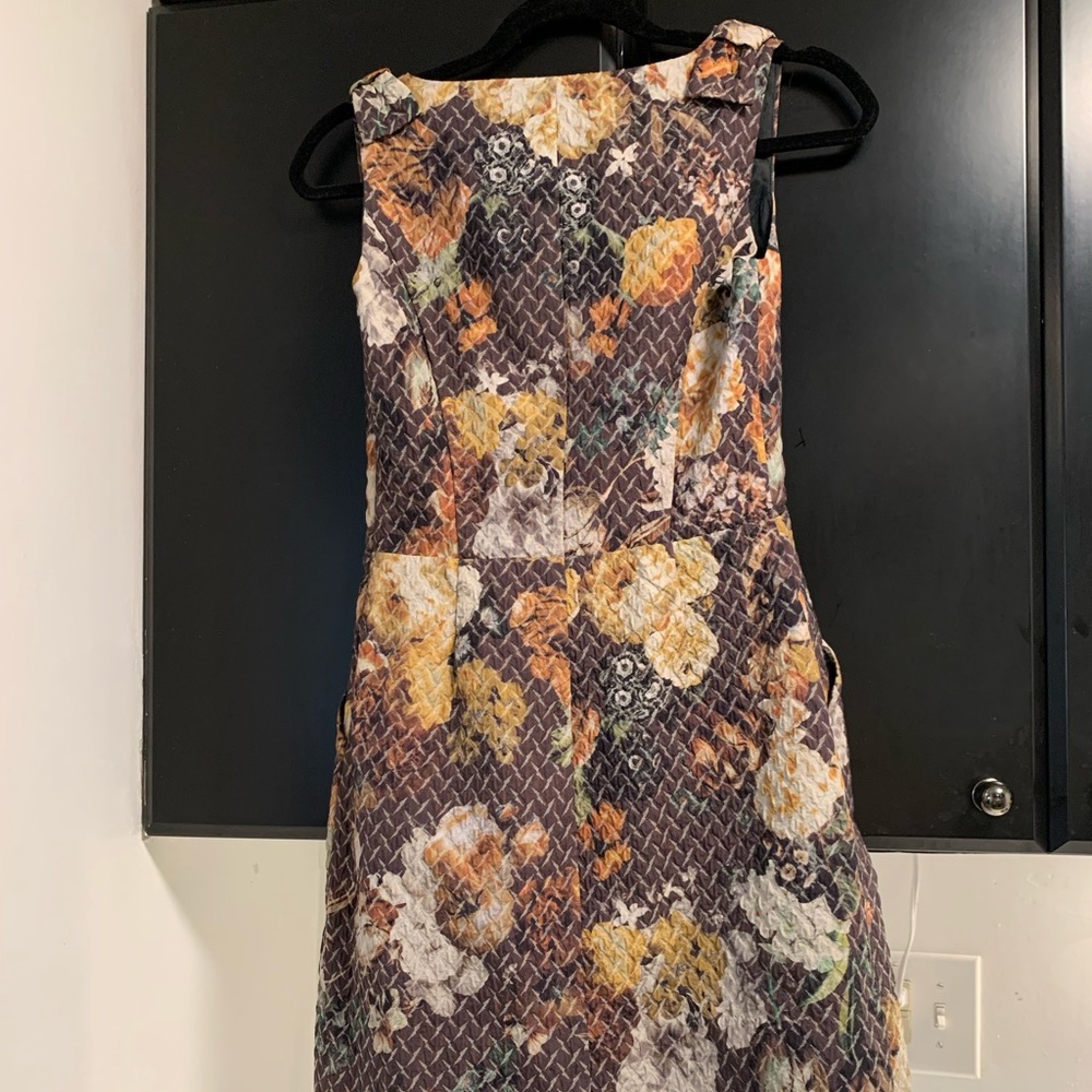Anthropologie Tabitha floral quilted sleeveless
